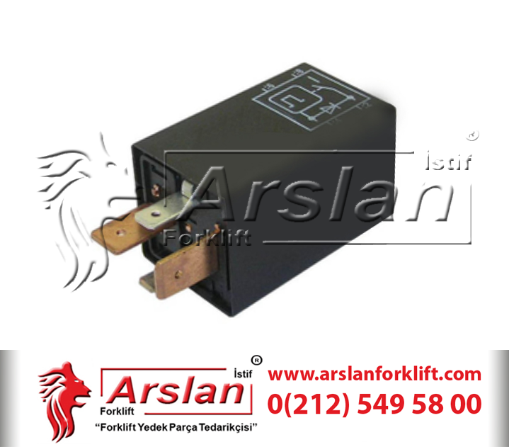 Linde 7916290308 Röle - TIMER RELAY (Forklift Yedek Parca)