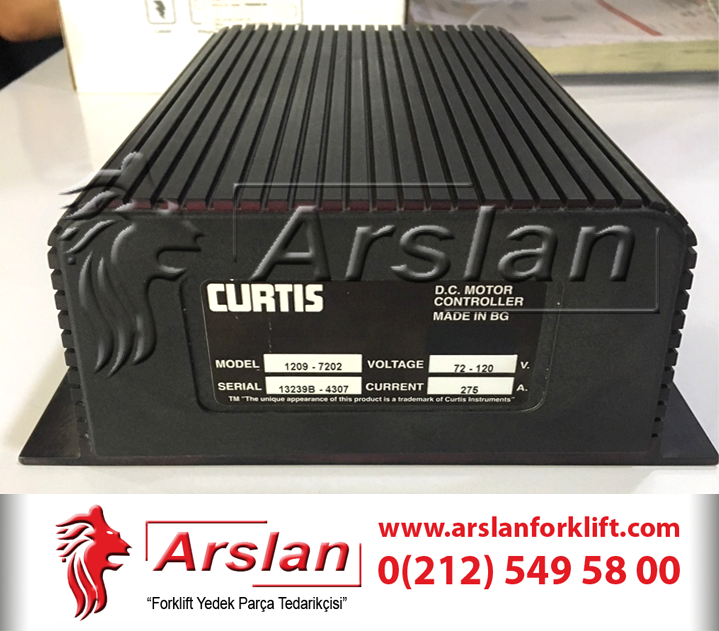 Curtis 1209-7202 Seri Motor Sürücüsü (Forklift Yedek Parça)