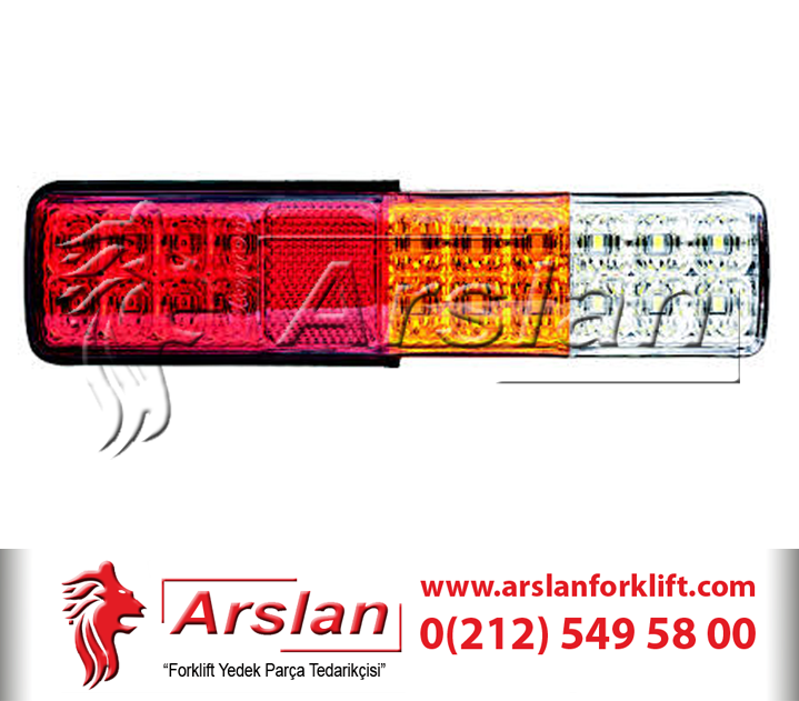 Forklift Stop Lambası Komatsu Ledli (Forklift Yedek Parça)