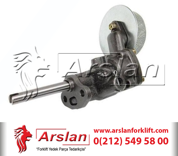 Nissan H25 Motor Yağ Pompası 15010-66202 (Forklift Yedek Parça)