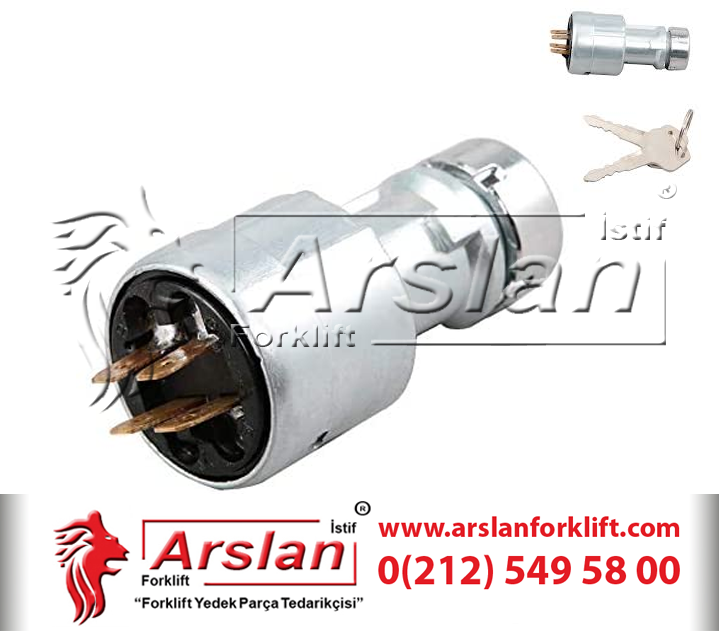 TOYOTA 57420-22061-71 Key Switch - Anahtar (Forklift Yedek Parça)