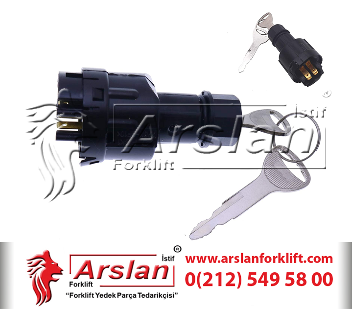 TOYOTA 57590-23330-71 Key Switch - Anahtar (Forklift Yedek Parça)