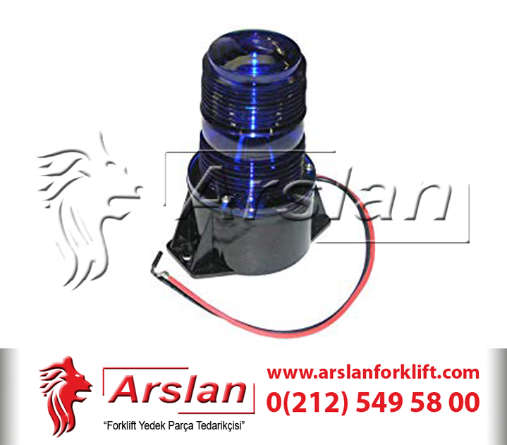 Forklift Tepe Lambası Mor  (Forklift Yedek Parça)