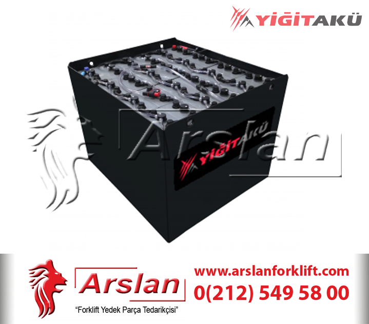 Yiğit Traksiyoner Akü 36 Volt 525AH (Forklift Yedek Parça)