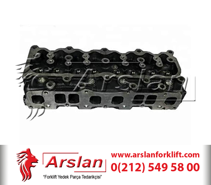 5111102070 ISUZU C240 MOTOR CYLINDER HEAD (Forklift Yedek Parça)