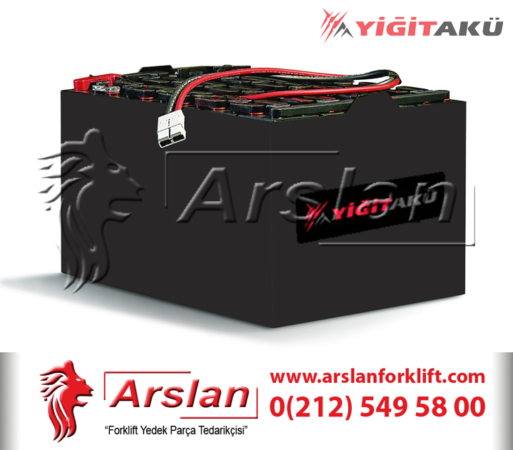 Yiğit Traksiyoner Akü 48 Volt 540AH (Forklift Yedek Parça)