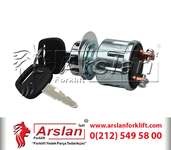 HANGCHA JK404C-1-G00 Key Switch - Anahtar (Forklift Yedek Parça)