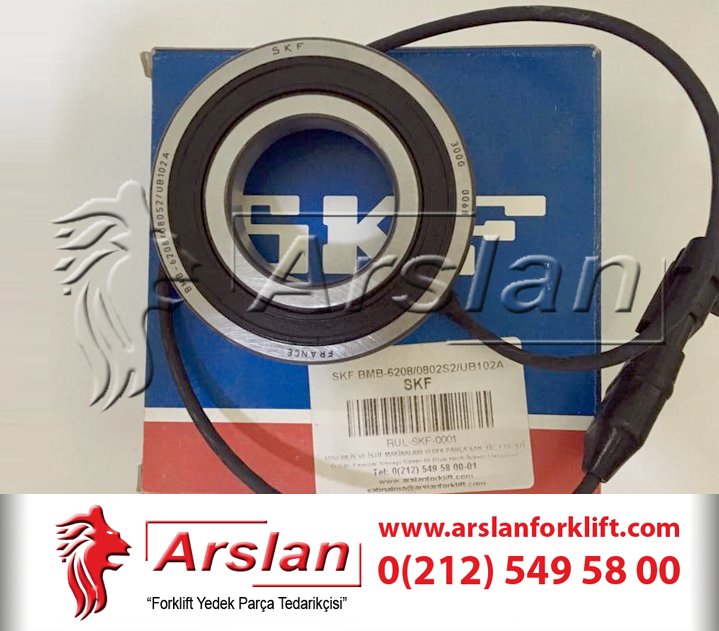 SKF BMB-6208/080S2/UB102A Encoder Rulman-Sensörlü Rulman (Forklift Yedek Parça)