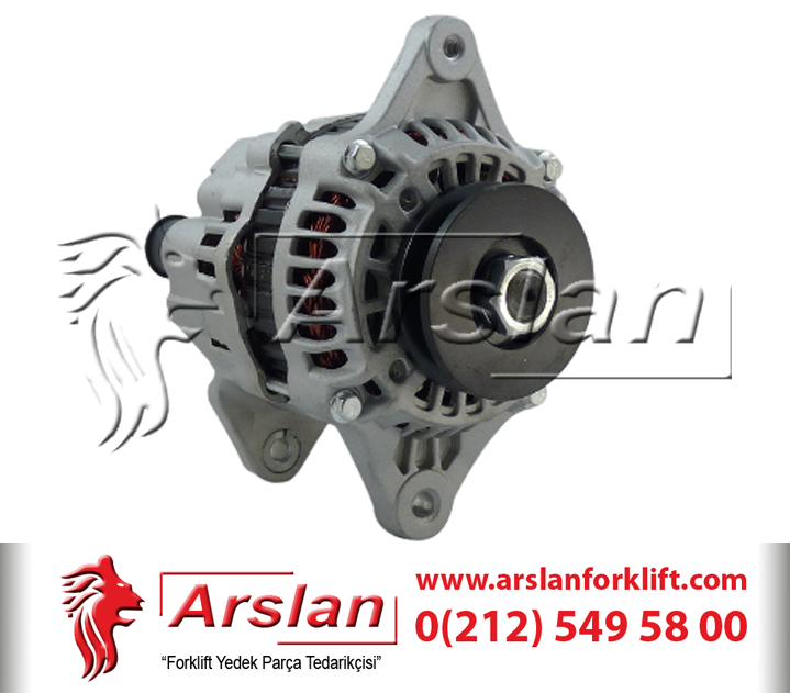 TCM T3 Forklift Alternator 23100-50K10 12136 Şarj Dinamosu (Forklift Yedek Parça)