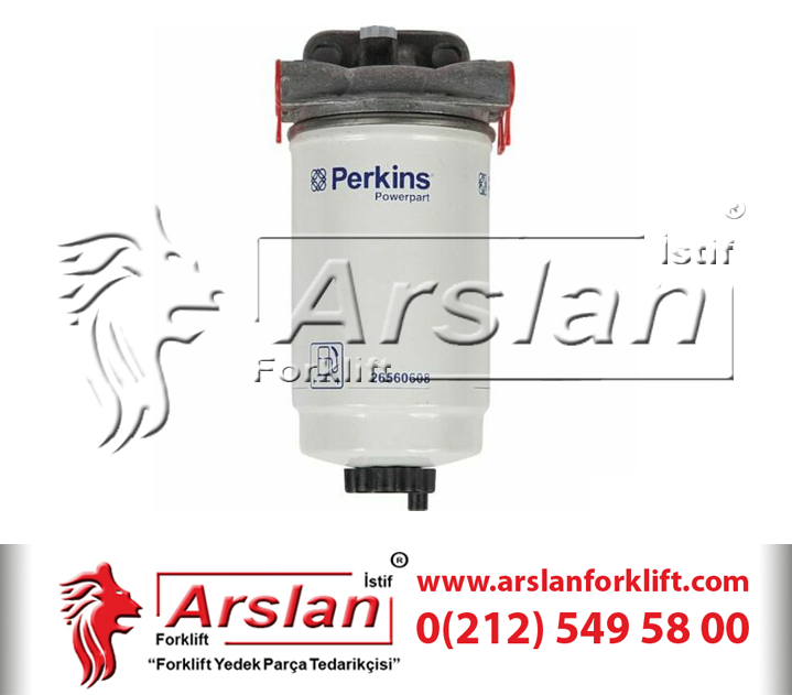 Perkins Yakıt Filtresi 26560608 (Forklift Yedek Parça)