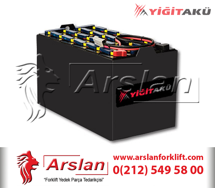 Yiğit Traksiyoner Akü 72 Volt 840AH (Forklift Yedek Parça)