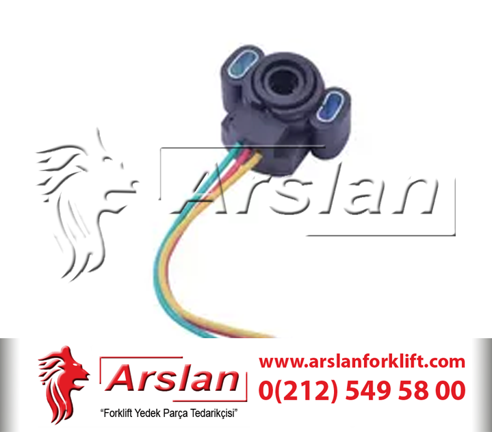 LINDE  Accelerator Sensor 7916400105 - Hızlandırıcı Potans (Forklift Yedek Parça)