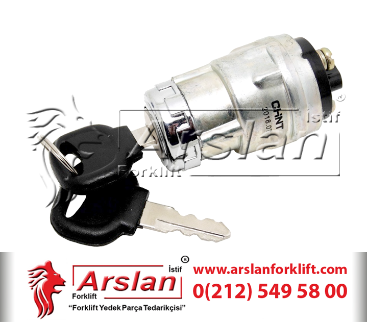 JAC JK423 Key Switch - Anahtar (Forklift Yedek Parça)