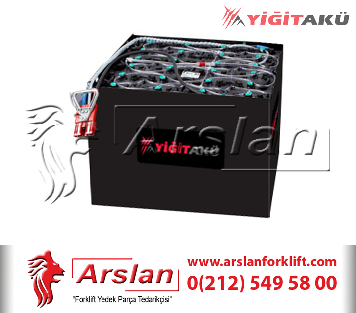 Yiğit Traksiyoner Akü 80 Volt 560AH (Forklift Yedek Parça)