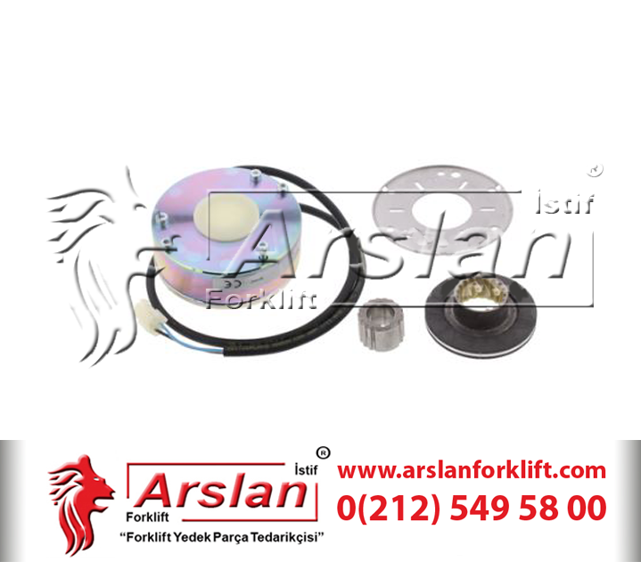 LINDE 11673300200 MANYETİK FREN SETİ-BRAKE ELECTRIC(Forklift Yedek Parça)