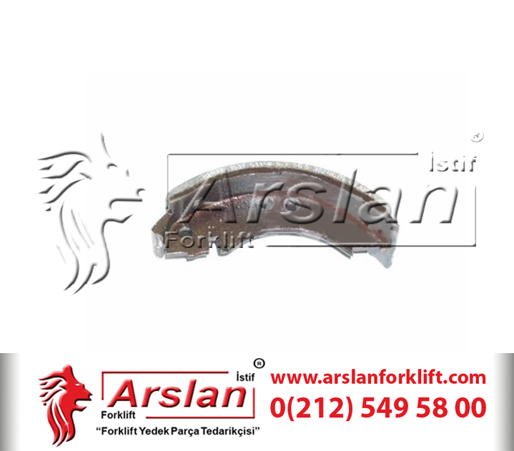 JUNGHEINRICH (AMEISE) 50023246 FREN BALATA-BRAKE SHOE(Forklift Yedek Parça)