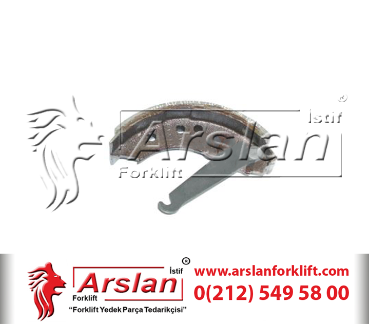 JUNGHEINRICH (AMEISE) 50026757 FREN BALATA-BRAKE SHOE(Forklift Yedek Parça)