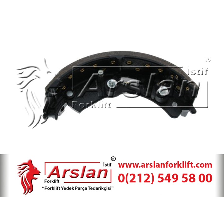 TOYOTA 474063678071 BRAKE SHOE -FREN BALATASI(Forklift Yedek Parça)