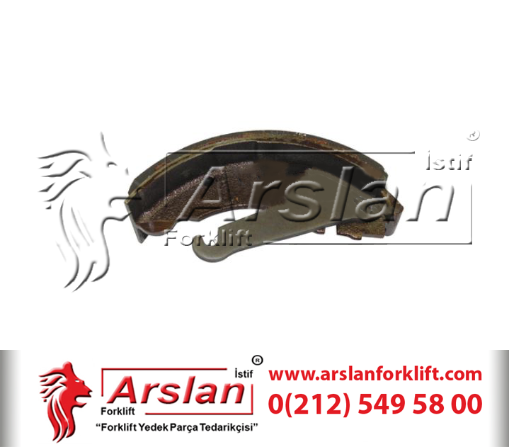 TOYOTA 90749T899071 BRAKE SHOE-FREN BALATASI(Forklift Yedek Parça)