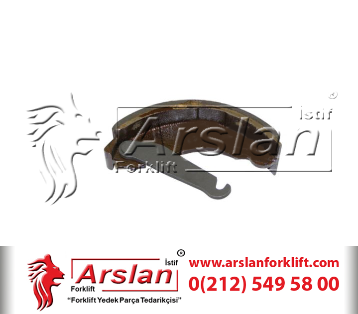 TOYOTA  90750T899071 BRAKE SHOE-FREN BALATASI(Forklift Yedek Parça)