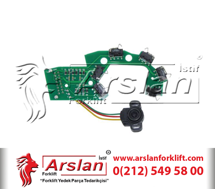 Linde 3093607019 Devre Kart-Circuit Board(Forklift Yedek Parça)