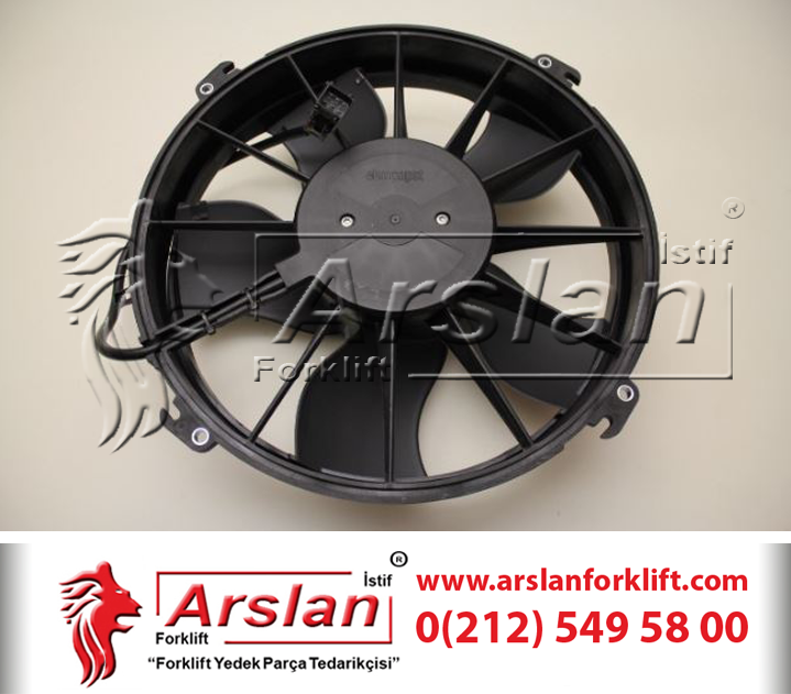Linde 0009761429 Elektrik Fan-Electric Fan(Forklift Yedek Parça)                