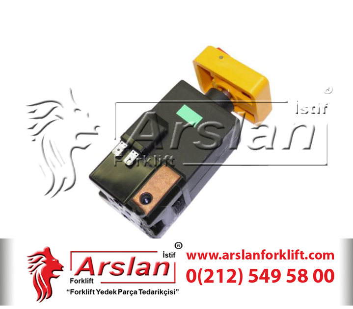 JUNGHEINRICH (AMEISE) 51017545 ACİL DURUM ŞALTERİ-EMERGENCY STOP SWITCH HIGH CAPACITY(Forklift Yedek Parça)