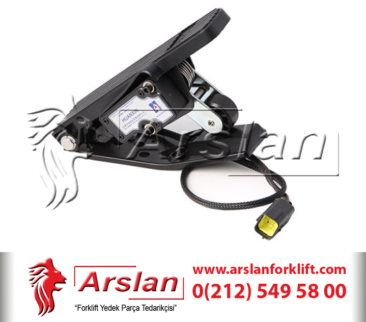 JCTH-8001 4 PIN 10-100V ACCELERATOR-FORKLİFT GAZ PEDALI (Forklift Yedek Parça)