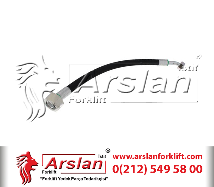 LINDE 1954413203 HİDROLİK BASINÇ HORTUMU-HYDRAULIC HOSE WITH FITTING(Forklift Yedek Parça)