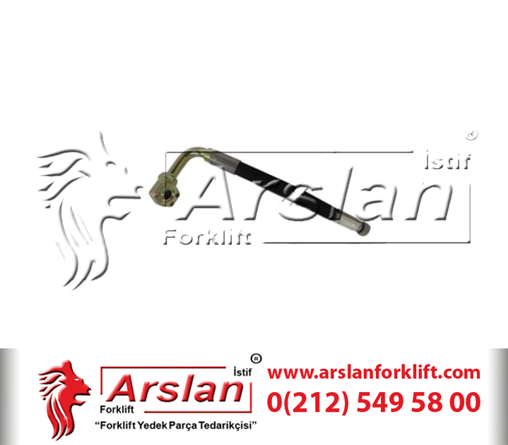 LINDE 3964413205 HİDROLİK BASINÇ HORTUMU-HYDRAULIC HOSE WITH FITTING(Forklift Yedek Parça)