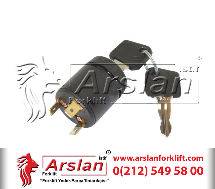 LINDE 0526800 KONTAK ANAHTARI-IGNITION SWITCH(Forklift Yedek Parça)