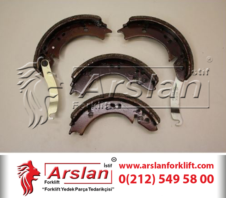 LINDE 1265048000 BALATA SETİ-KIT BRAKE SHOES (4) 180 X40(Forklift Yedek Parça)