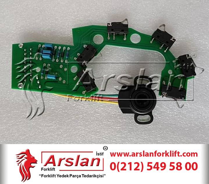 LINDE 3093607019 YÖN KUMANDA KARTI-CIRCUIT BOARD(Forklift Yedek Parça)