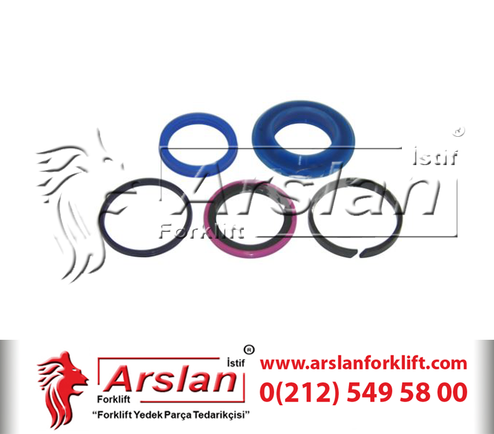 LINDE 0009608110 KEÇE TAKIMI-SEAL KIT HYDR. CYL(Forklift Yedek Parça)