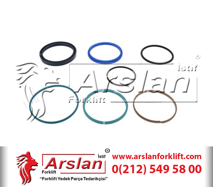 LINDE 0009608120 KEÇE TAKIMI-SEAL KIT HYDR. CYL(Forklift Yedek Parça)