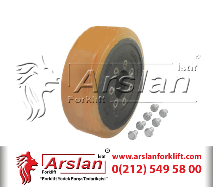 JUNGHEINRICH (AMEISE) 51331328 YÜRÜYÜŞ TEKERİ-TRACTION WHEEL(Forklift Yedek Parça)