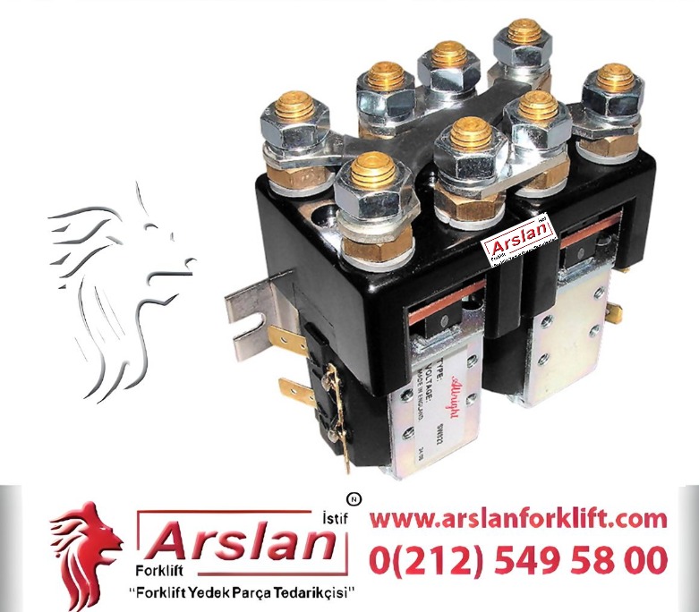 Albright SW822 Kontaktör  12-24-48-80 Volt  (Forklift Yedek Parça)