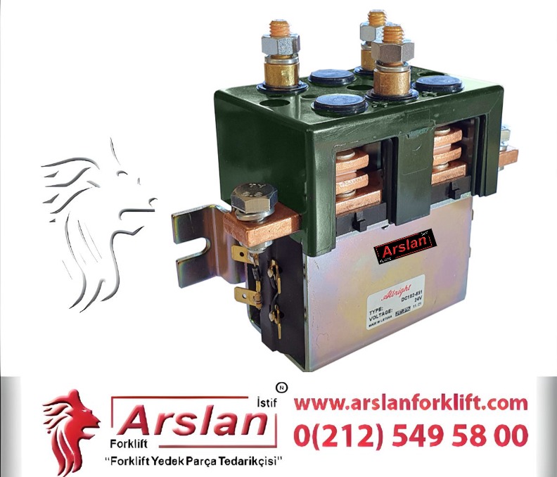 Albright- DC182 Kontaktör  12-24-48-80 Volt  (Forklift Yedek Parça)