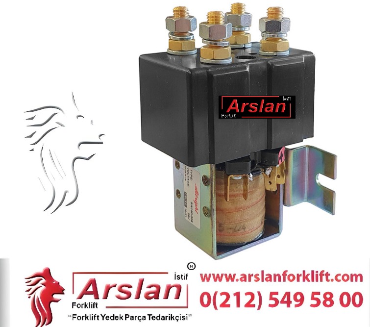 Albright- SW190 Kontaktör  12-24-48-80 Volt  (Forklift Yedek Parça)