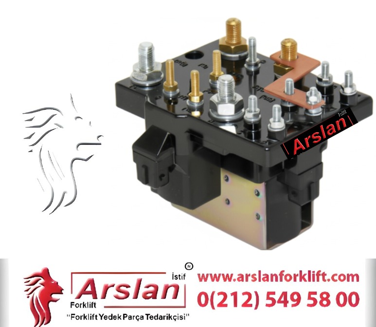 JUNGHEINRICH 51180623 Kontaktör  12-24-48-80 Volt  (Forklift Yedek Parça)