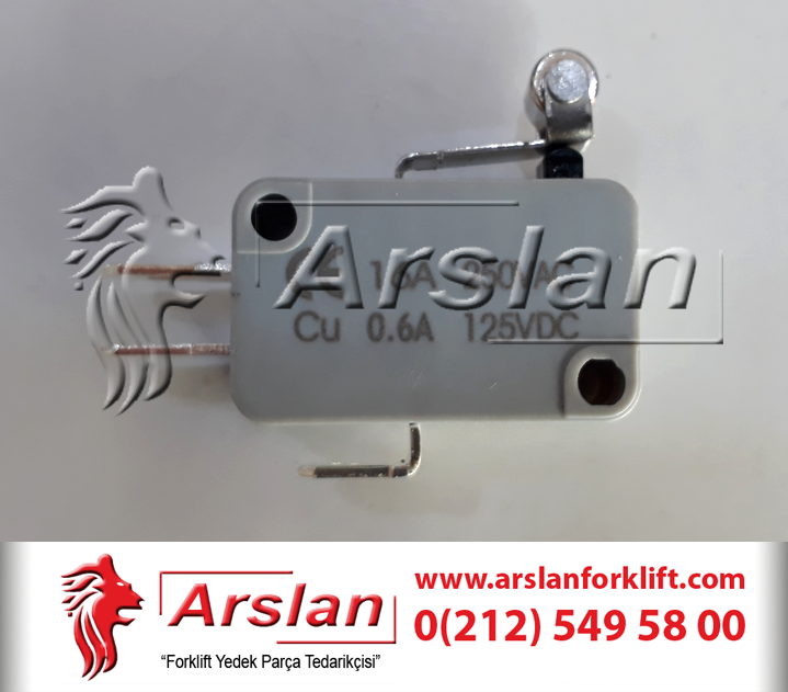 Forklift Mikro Switch (Makaralı) (Forklift Yedek Parça)