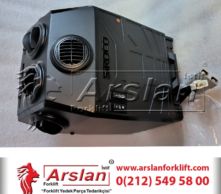 SIROCO 12/48V 1500W Araç Isıtıcı Soba (Forklift Yedek Parça)