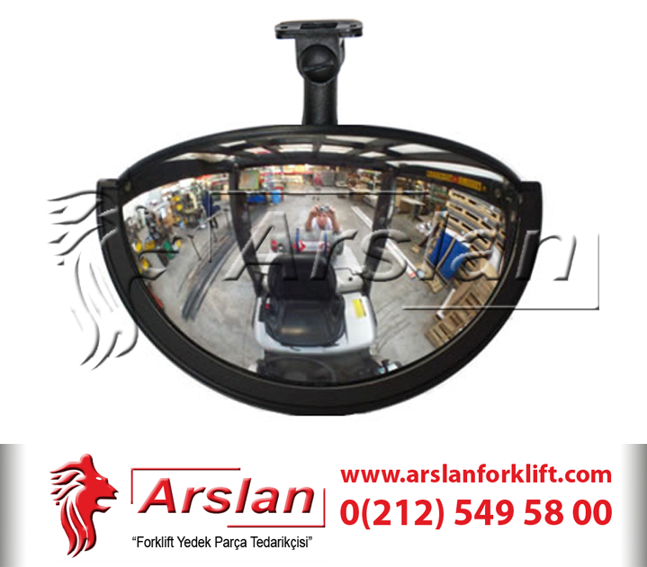 Forklift Dikiz Aynası Panaromik Görüş 180 Derece (Forklift Yedek Parça)